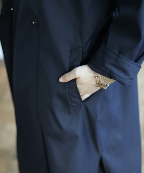 Auntie Rosa Holiday（アンティローザホリデー）の「BIGトレンチ（トレンチコート・レディース・ベージュ/ネイビー・FREE）」の5枚目の写真
