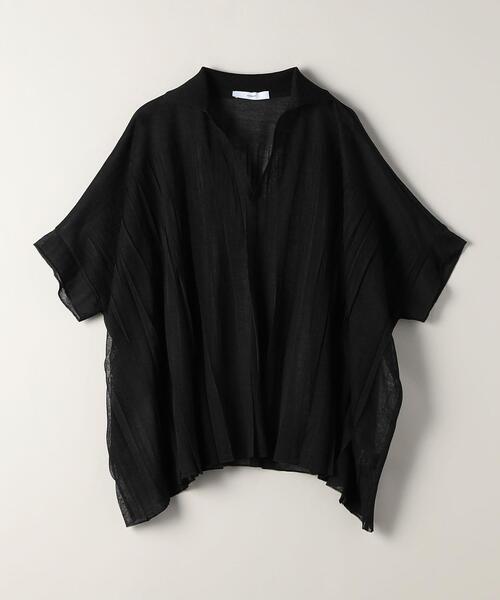 ASTRAET(アストラット)の「<ASTRAET(アストラット)>14G プリーツ スキッパー(ニット/セーター・レディース・ブラック/ケリー・FREE)」の16枚目の写真