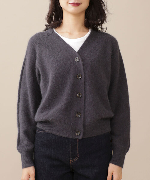 NANO universe（ナノユニバース）の「ニットカーディガン（カーディガン/ボレロ・レディース・ピンク・38）」の2枚目の写真