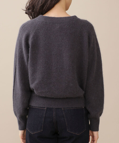 NANO universe（ナノユニバース）の「ニットカーディガン（カーディガン/ボレロ・レディース・ピンク・38）」の4枚目の写真