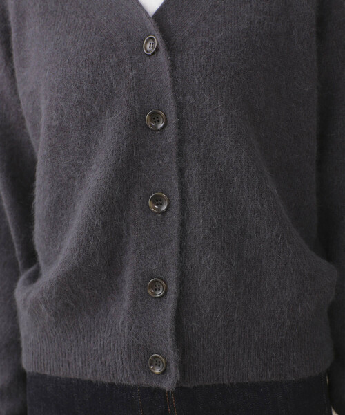 NANO universe（ナノユニバース）の「ニットカーディガン（カーディガン/ボレロ・レディース・ピンク・38）」の7枚目の写真