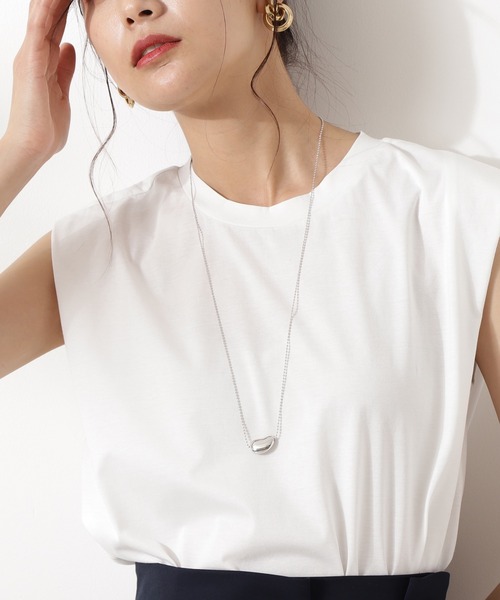 N.（N. Natural Beauty Basic）（エヌエヌナチュラルビューティーベーシック）の「モチーフロングネックレス（ネックレス・レディース・シルバー/ゴールド・FREE）」の8枚目の写真