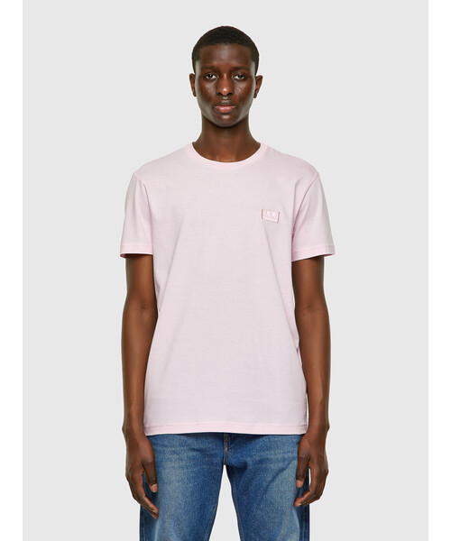 DIESEL（ディーゼル）の「メンズ Tシャツ サステナブル（Tシャツ/カットソー・メンズ・ブラック/ピンク/ホワイト/その他/ブルー系その他・SMALL/X-LARGE/LARGE/MEDIUM/X-SMALL/XX-LARGE/XXX-LARGE）」の4枚目の写真