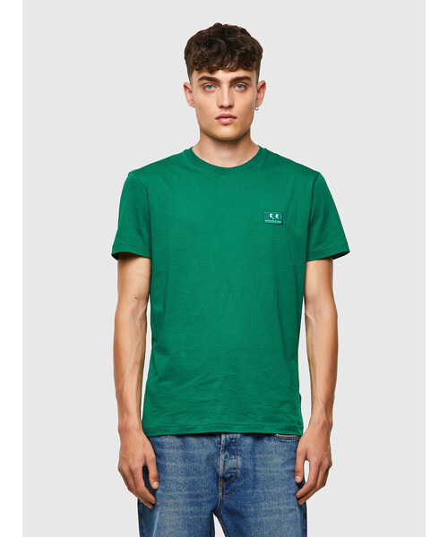 DIESEL（ディーゼル）の「メンズ Tシャツ サステナブル（Tシャツ/カットソー・メンズ・ブラック/ピンク/ホワイト/その他/ブルー系その他・SMALL/X-LARGE/LARGE/MEDIUM/X-SMALL/XX-LARGE/XXX-LARGE）」の5枚目の写真