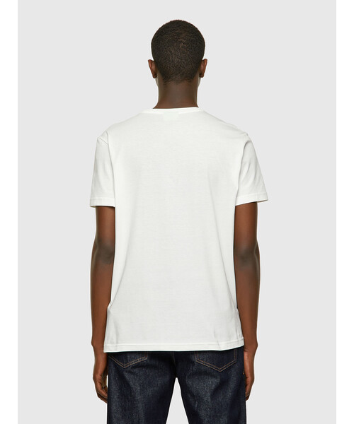 DIESEL（ディーゼル）の「メンズ Tシャツ サステナブル（Tシャツ/カットソー・メンズ・ブラック/ピンク/ホワイト/その他/ブルー系その他・SMALL/X-LARGE/LARGE/MEDIUM/X-SMALL/XX-LARGE/XXX-LARGE）」の18枚目の写真