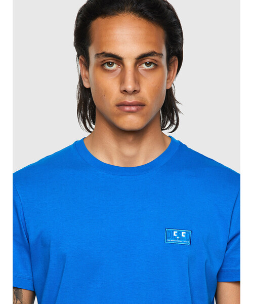 DIESEL（ディーゼル）の「メンズ Tシャツ サステナブル（Tシャツ/カットソー・メンズ・ブラック/ピンク/ホワイト/その他/ブルー系その他・SMALL/X-LARGE/LARGE/MEDIUM/X-SMALL/XX-LARGE/XXX-LARGE）」の11枚目の写真