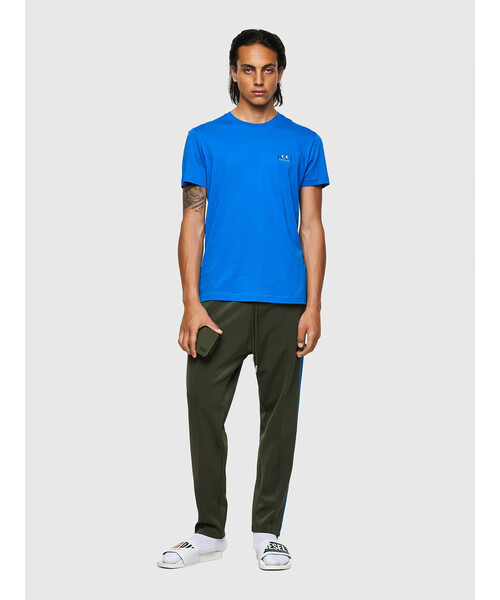 DIESEL（ディーゼル）の「メンズ Tシャツ サステナブル（Tシャツ/カットソー・メンズ・ブラック/ピンク/ホワイト/その他/ブルー系その他・SMALL/X-LARGE/LARGE/MEDIUM/X-SMALL/XX-LARGE/XXX-LARGE）」の12枚目の写真