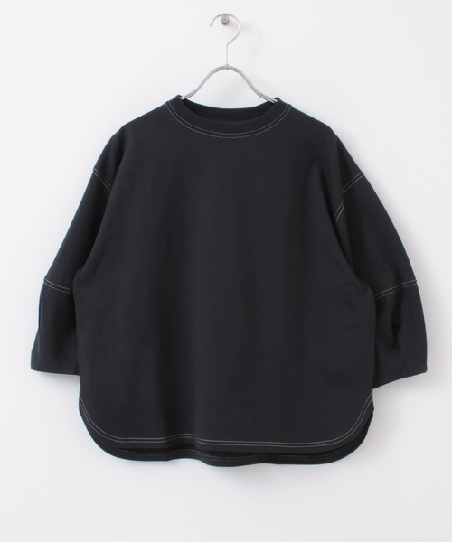 URBAN RESEARCH DOORS(アーバンリサーチドアーズ)の「コットンコクーンスリーブカットソー(Tシャツ/カットソー・レディース・ネイビー/ブルー・ONE)」の21枚目の写真