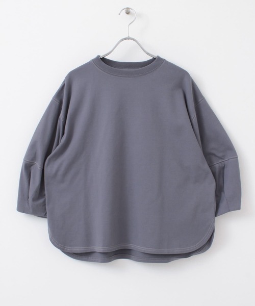 URBAN RESEARCH DOORS(アーバンリサーチドアーズ)の「コットンコクーンスリーブカットソー(Tシャツ/カットソー・レディース・ネイビー/ブルー・ONE)」の18枚目の写真