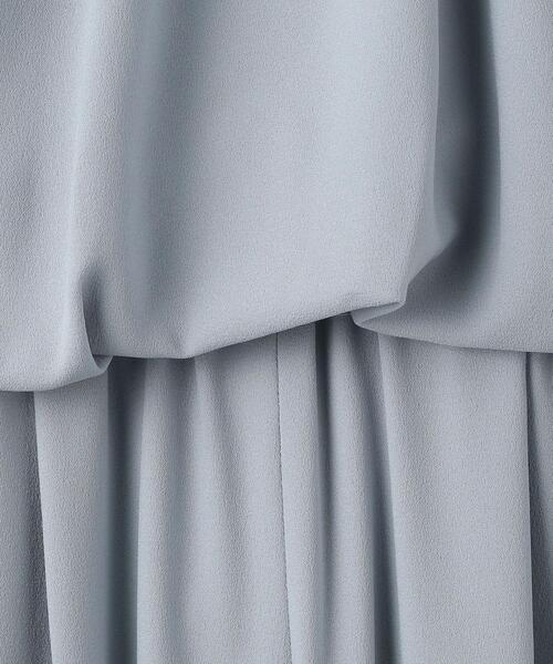 green label relaxing（グリーンレーベルリラクシング）の「D GB ネック ギャザー オールインワン（つなぎ/オールインワン・レディース・ライトブルー/ブラック・FREE）」の16枚目の写真