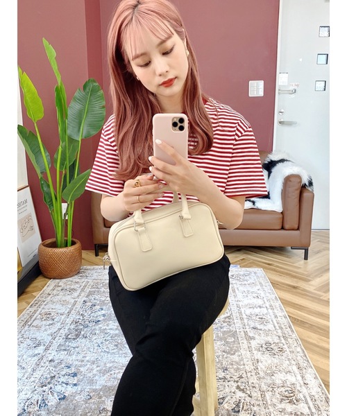 jumelle（ジュメロ）の「マリンボーダーT（Tシャツ/カットソー・レディース・ブラック/レッド・FREE）」の17枚目の写真