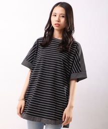 【je crois soi】ワイドシルエットドルマンボーダープルオーバー