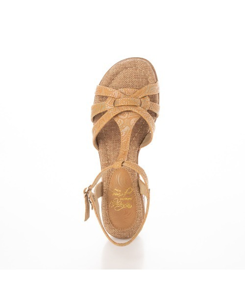 enchanted prima（エンチャンテッドプリマ）の「軽量Tストラップサンダル（サンダル・レディース・ホワイト/ブラック/キャメル・LL/S/M/L）」の6枚目の写真