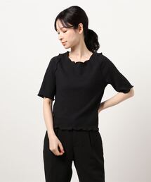 earth music&ecology | ワッフルメロ-カットプルオーバー　＊(Tシャツ/カットソー)