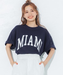 coca(coca) | 【ユニセックス】カレッジアソートプリントTee(Tシャツ/カットソー)