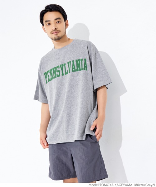coca（coca）（コカ）の「ユニセックス カレッジアソートプリントTee（Tシャツ/カットソー・レディース・ホワイト/ブラック/ネイビー/グレー・M/L）」の22枚目の写真