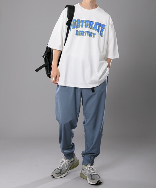 kutir（クティール）の「カレッジプリントビッグTシャツ（Tシャツ/カットソー・メンズ・ブラック/ネイビー/オフホワイト・MEDIUM/LARGE）」の10枚目の写真