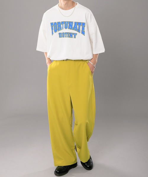 kutir（クティール）の「カレッジプリントビッグTシャツ（Tシャツ/カットソー・メンズ・ブラック/ネイビー/オフホワイト・MEDIUM/LARGE）」の16枚目の写真