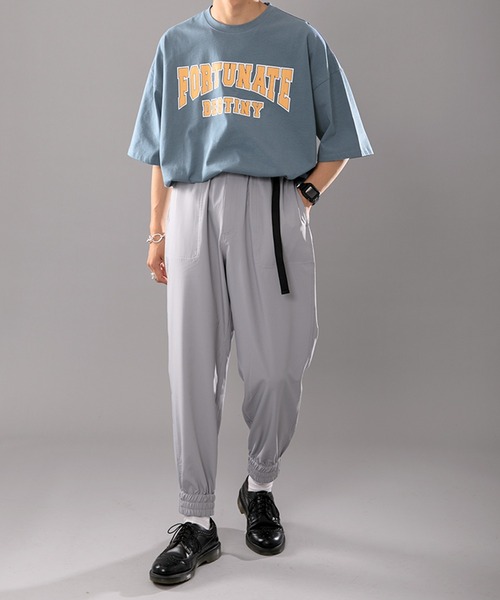 kutir（クティール）の「カレッジプリントビッグTシャツ（Tシャツ/カットソー・メンズ・ブラック/ネイビー/オフホワイト・MEDIUM/LARGE）」の12枚目の写真