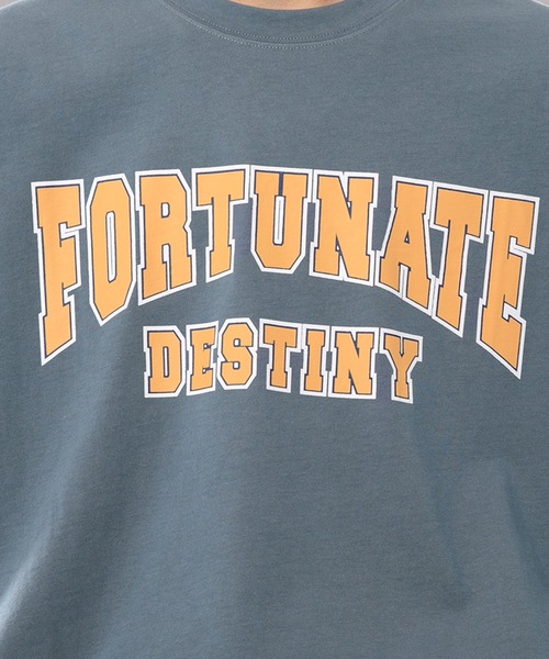 kutir（クティール）の「カレッジプリントビッグTシャツ（Tシャツ/カットソー・メンズ・ブラック/ネイビー/オフホワイト・MEDIUM/LARGE）」の6枚目の写真