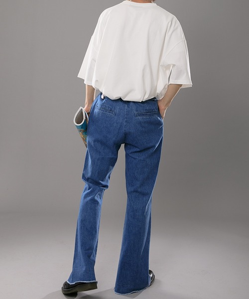 kutir（クティール）の「カレッジプリントビッグTシャツ（Tシャツ/カットソー・メンズ・ブラック/ネイビー/オフホワイト・MEDIUM/LARGE）」の13枚目の写真