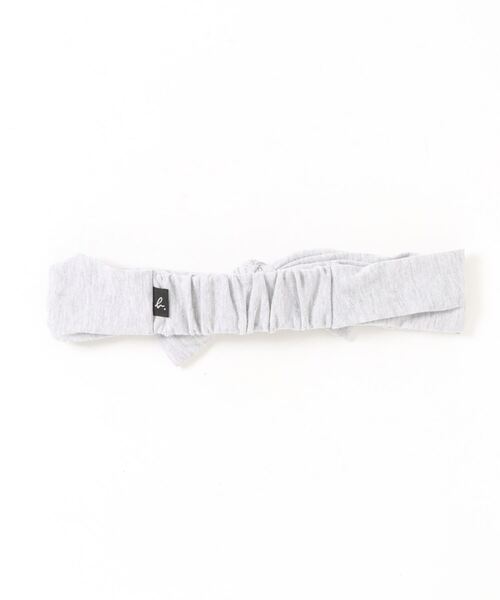 agnes b.（アニエスベー）の「SG62 E SERRE　ヘアアクセサリー（ヘアバンド・キッズ・グレー・UNI）」の2枚目の写真