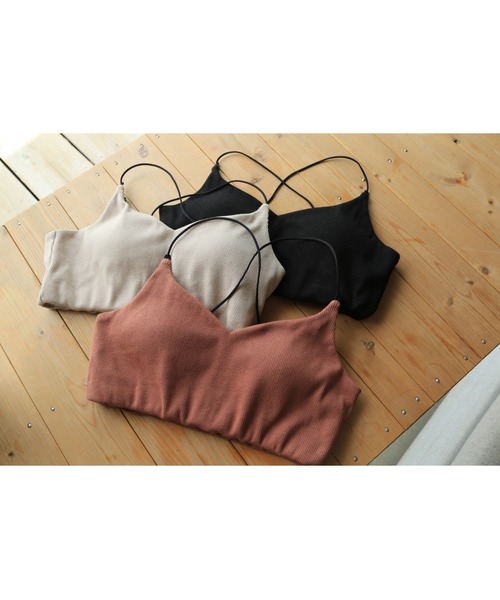 TRUNC（トランクエイティーエイト）の「Light Rib Inner TOPS（その他トップス・レディース・ブラック/ベージュ/ブラウン・FREE）」の20枚目の写真