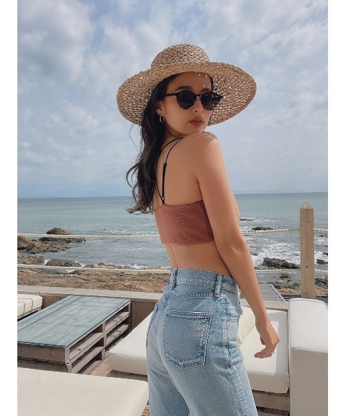 TRUNC（トランクエイティーエイト）の「Light Rib Inner TOPS（その他トップス・レディース・ブラック/ベージュ/ブラウン・FREE）」の7枚目の写真