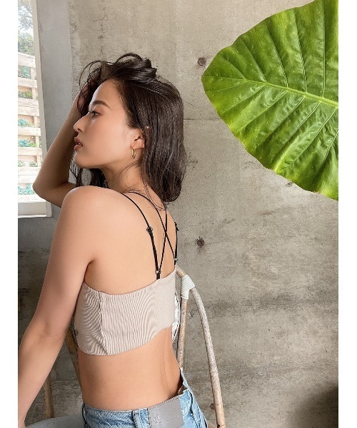 TRUNC（トランクエイティーエイト）の「Light Rib Inner TOPS（その他トップス・レディース・ブラック/ベージュ/ブラウン・FREE）」の19枚目の写真