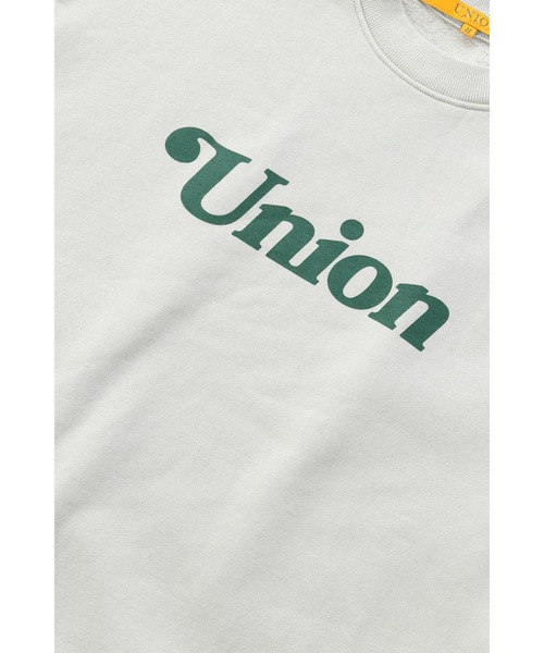 UNION（ユニオン）の「SUMMER LOGO CREW UNION ユニオン スウェット トレーナー（スウェット・メンズ・パープル/ネイビー/グレー・MEDIUM/LARGE/X-LARGE）」の7枚目の写真
