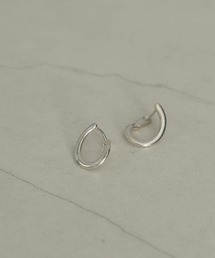 silver925クロスピアス