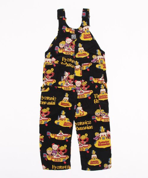 HYSTERIC MINI（ヒステリックミニ）の「HYSTERICS SUBMARINEサロペット（サロペット/オーバーオール・キッズ・ブラック系その他/ホワイト系その他/グリーン系その他・120/105）」の6枚目の写真