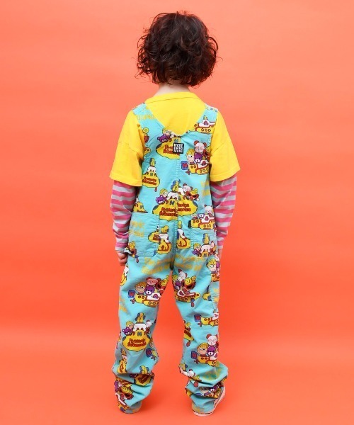 HYSTERIC MINI（ヒステリックミニ）の「HYSTERICS SUBMARINEサロペット（サロペット/オーバーオール・キッズ・ブラック系その他/ホワイト系その他/グリーン系その他・120/105）」の5枚目の写真