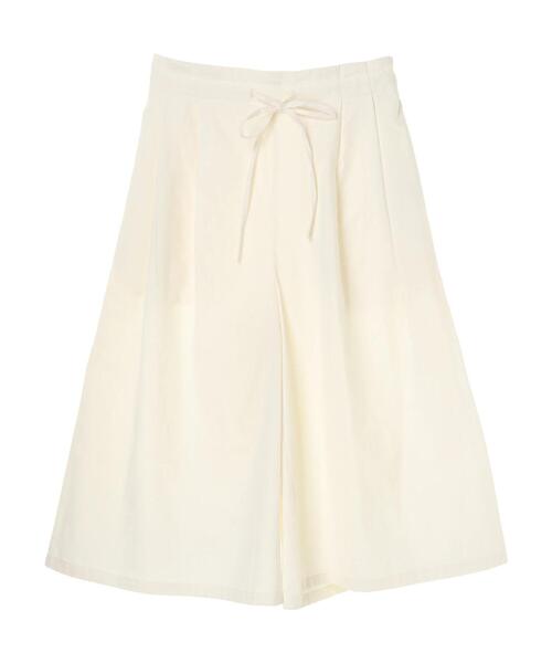 Green　Parks（グリーンパークス）の「ベルギーリネンブレンド バミューダパンツ＊（その他パンツ・レディース・ベージュ/オフホワイト/ブルー/チェック・FREE）」の17枚目の写真