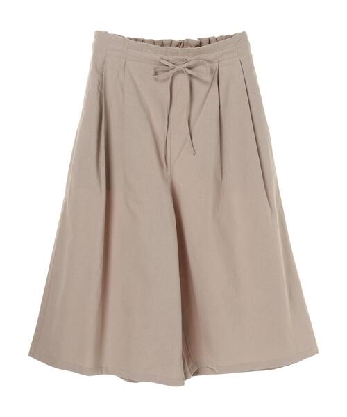 Green　Parks（グリーンパークス）の「ベルギーリネンブレンド バミューダパンツ＊（その他パンツ・レディース・ベージュ/オフホワイト/ブルー/チェック・FREE）」の18枚目の写真