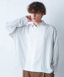 Lui's | アムンゼン配色切替シャツ(シャツ/ブラウス)