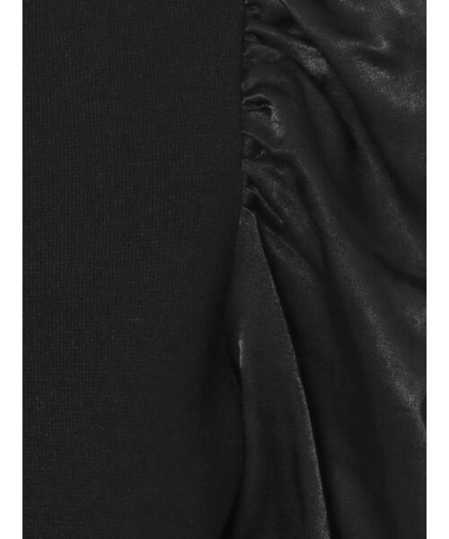 LAGUNAMOON(ラグナムーン)の「異素材ボリュームスリーブニットプルオーバー(ニット/セーター・レディース・ライトグレー/ブラック/ベージュ・FREE)」の9枚目の写真