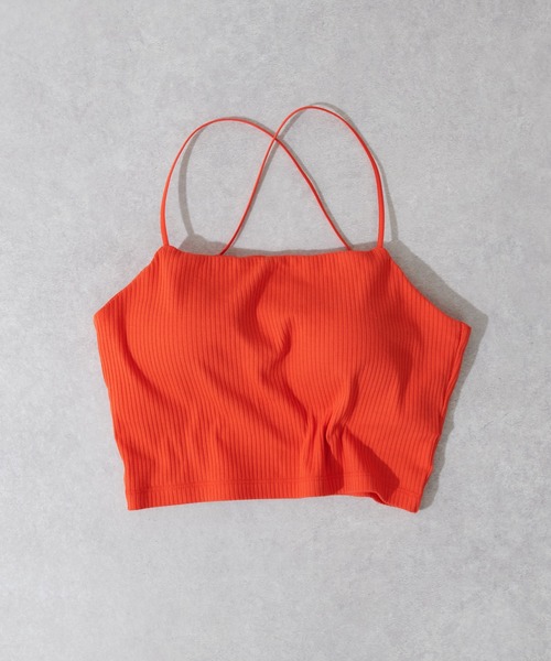 DISCOAT（ディスコート）の「アメスリフィットキャミソール（キャミソール・レディース・オレンジ/ブラック/オフホワイト/グリーン・LARGE/MEDIUM）」の18枚目の写真