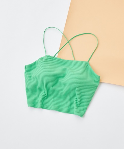 DISCOAT（ディスコート）の「アメスリフィットキャミソール（キャミソール・レディース・オレンジ/ブラック/オフホワイト/グリーン・LARGE/MEDIUM）」の20枚目の写真