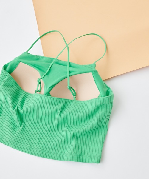 DISCOAT（ディスコート）の「アメスリフィットキャミソール（キャミソール・レディース・オレンジ/ブラック/オフホワイト/グリーン・LARGE/MEDIUM）」の15枚目の写真