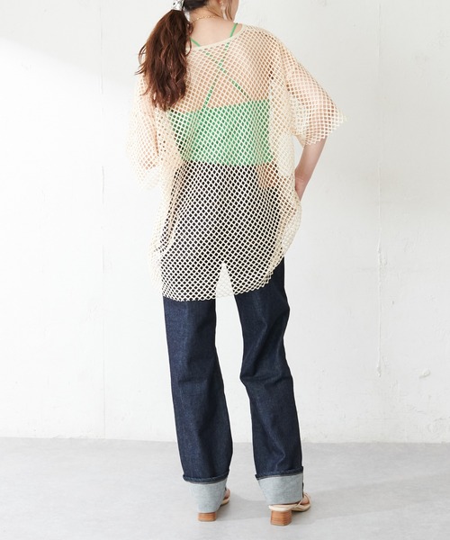 DISCOAT（ディスコート）の「アメスリフィットキャミソール（キャミソール・レディース・オレンジ/ブラック/オフホワイト/グリーン・LARGE/MEDIUM）」の14枚目の写真