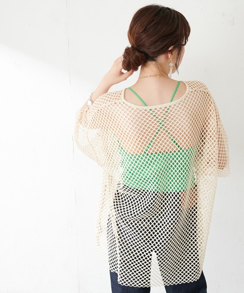 DISCOAT（ディスコート）の「アメスリフィットキャミソール（キャミソール・レディース・オレンジ/ブラック/オフホワイト/グリーン・LARGE/MEDIUM）」の12枚目の写真