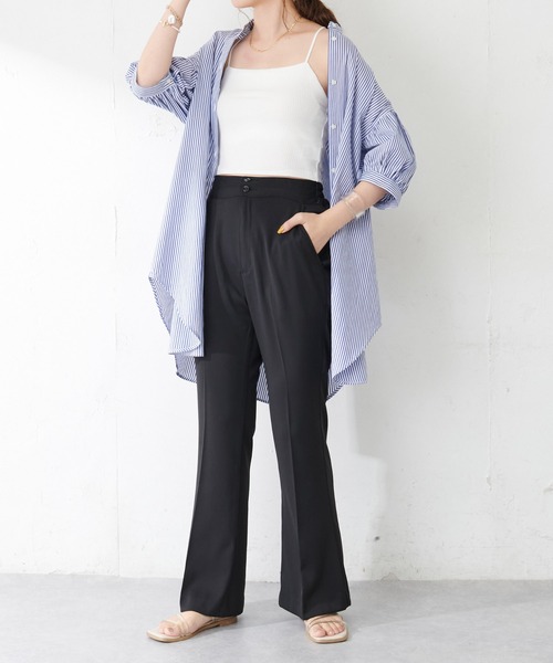 DISCOAT（ディスコート）の「アメスリフィットキャミソール（キャミソール・レディース・オレンジ/ブラック/オフホワイト/グリーン・LARGE/MEDIUM）」の5枚目の写真