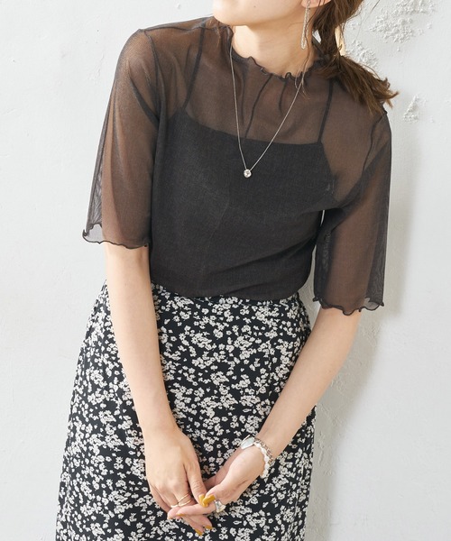 DISCOAT（ディスコート）の「アメスリフィットキャミソール（キャミソール・レディース・オレンジ/ブラック/オフホワイト/グリーン・LARGE/MEDIUM）」の8枚目の写真