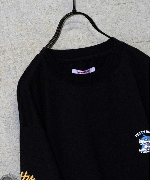 Limited Line Naive Magic(リミテッドラインナイーブマジック)の「【a】天竺サイドプリント長袖Tシャツ(Tシャツ/カットソー・メンズ・ホワイト/ブラック/ベージュ/ブルー/グリーン/マルチ/ベージュ系その他・MEDIUM/LARGE)」の21枚目の写真