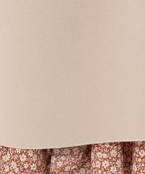 mysty woman(ミスティウーマン)の「【天然アロマサシェ付き】スリット入りですっきり。軽いのにあたたかい!ボリュームガウンコート 214638(チェスターコート・レディース・アイボリー/モカ/グレイッシュブルー/チャコール/ブルーパープル・FREE)」の22枚目の写真