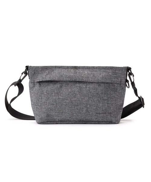 CORDURA(コーデュラ)の「◆コーデュラ(R)・リサイクルヘザー 撥水 パーク ミニショルダーバッグ(ショルダーバッグ・レディース・ダークグレー/ブラック/ダークネイビー・99)」の4枚目の写真