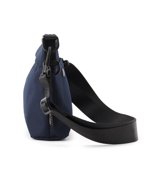 CORDURA(コーデュラ)の「◆コーデュラ(R)・リサイクルヘザー 撥水 パーク ミニショルダーバッグ(ショルダーバッグ・レディース・ダークグレー/ブラック/ダークネイビー・99)」の11枚目の写真