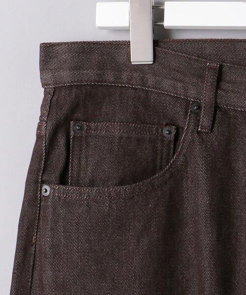 AURALEE（オーラリー）の「＜AURALEE（オーラリー）＞ ツイスト デニムパンツ■■■（デニムパンツ・メンズ・ブラウン・3/4）」の5枚目の写真