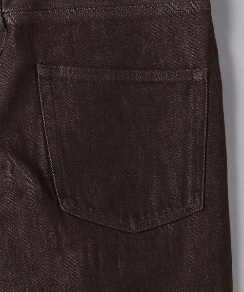 AURALEE（オーラリー）の「＜AURALEE（オーラリー）＞ ツイスト デニムパンツ■■■（デニムパンツ・メンズ・ブラウン・3/4）」の6枚目の写真
